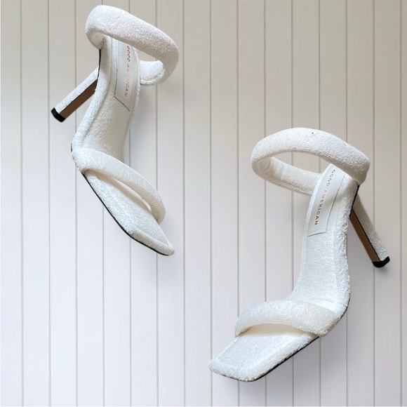 Good American Terry Kickstand Heels - Picture 3 of 8